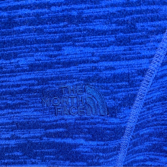 The North Face Hoodie Womens Small Blue Polartec Full Zip Long Sleeve - Picture 8 of 12